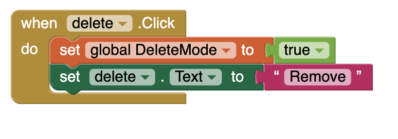 Change the text of a button in MIT App Inventor 2
